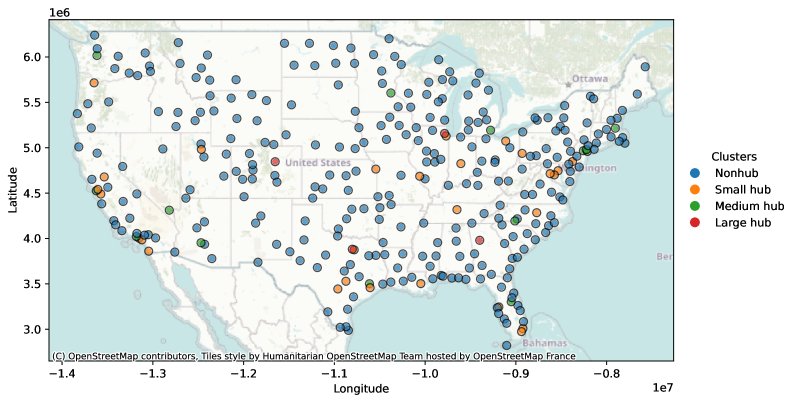 Augmenting airline networks using airside-to-airside buses to strengthen system resilience under disruptions Figure 1