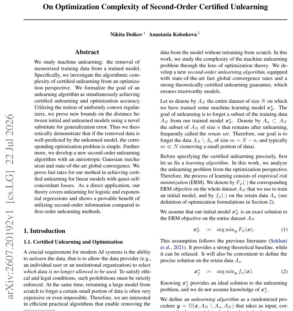 On Optimization Complexity of Second-Order Certified Unlearning Figure 1
