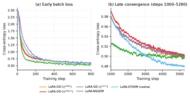 On the Convergence of Stochastic Low-Rank Adaptation Figure 1