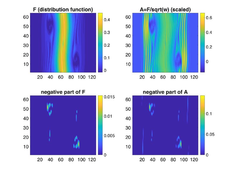 Nonnegative Low-Rank Matrix Correction under an Orthogonality Constraint in Conservative Vlasov Simulations Figure 1