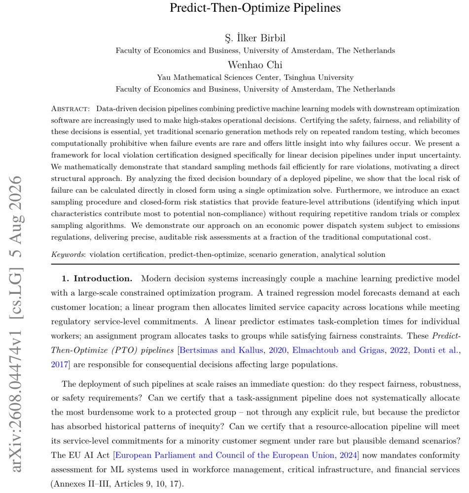 Local Violation Certification for Linear Predict-Then-Optimize Pipelines Figure 1