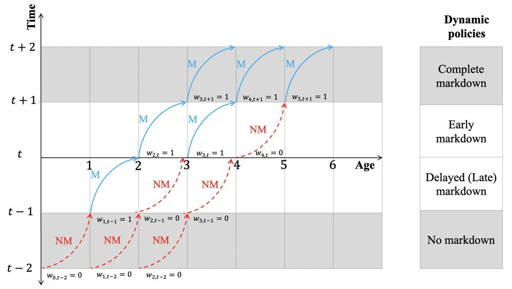 Dynamic Markdown Strategies for Perishable Products: Waste Reduction versus Profitability Figure 1