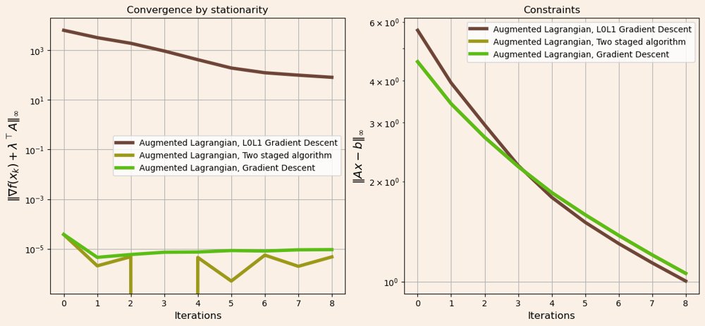 An Inexact Augmented Lagrangian Method for $(L_0, L_1)$-Smooth Convex Optimization Figure 1