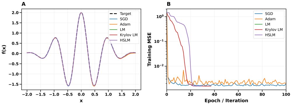 Subspace Levenberg Marquardt Algorithms in Training Neural Networks Figure 1