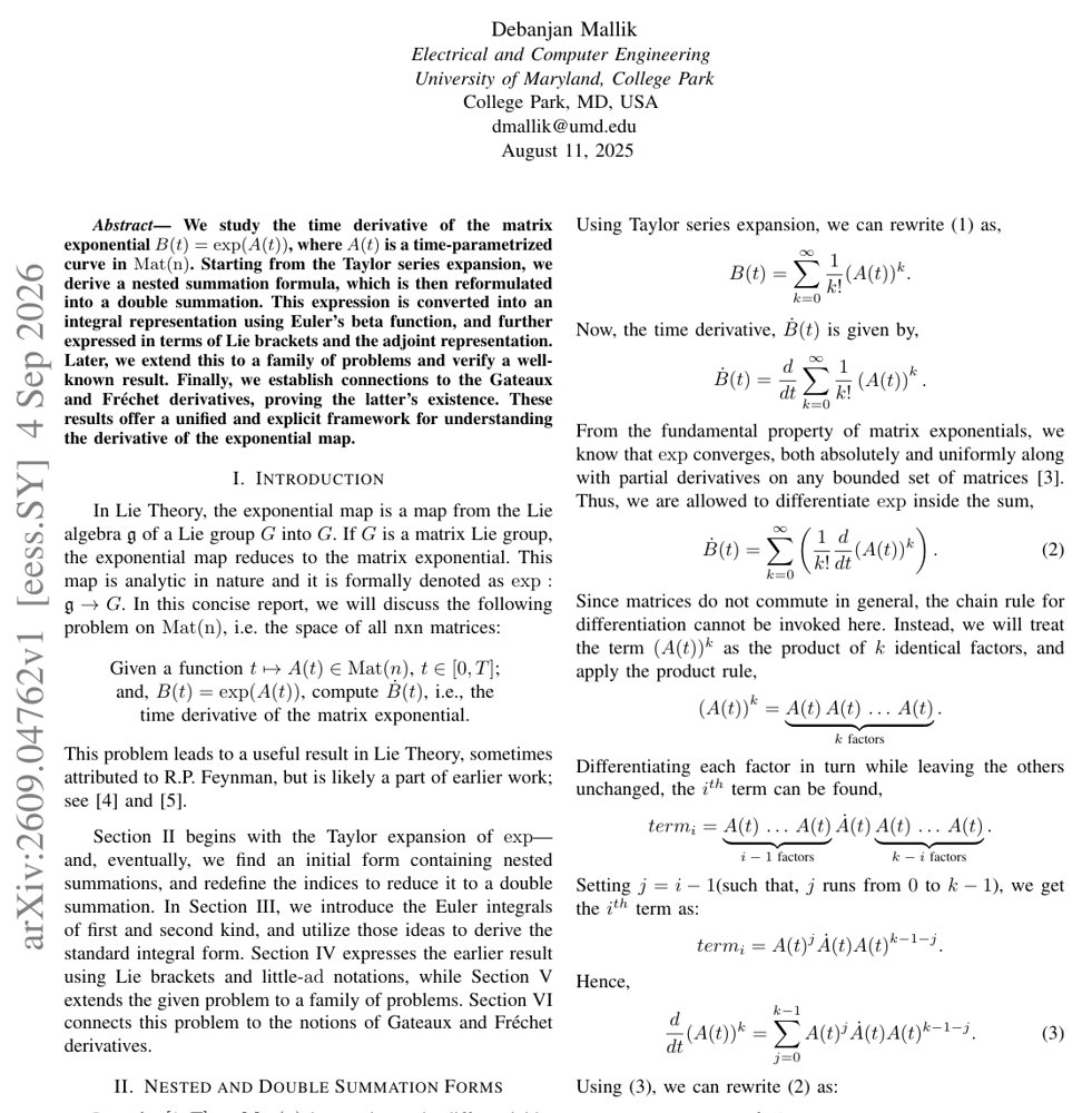 On the differential of the exponential map Figure 1