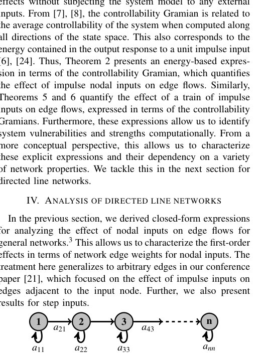 Gramian-Informed Framework for Edge Flow Network Analysis Against Nodal Attacks Figure 1