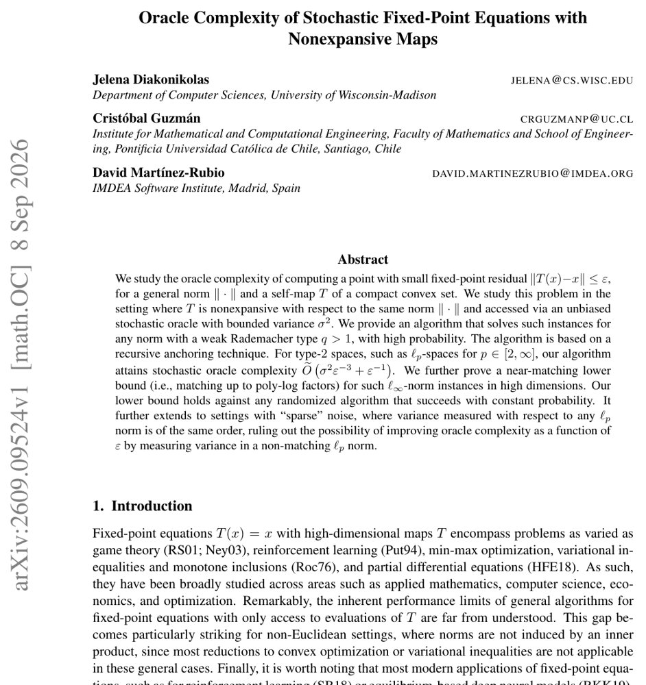 Oracle Complexity of Stochastic Fixed-Point Equations with Nonexpansive Maps Figure 1