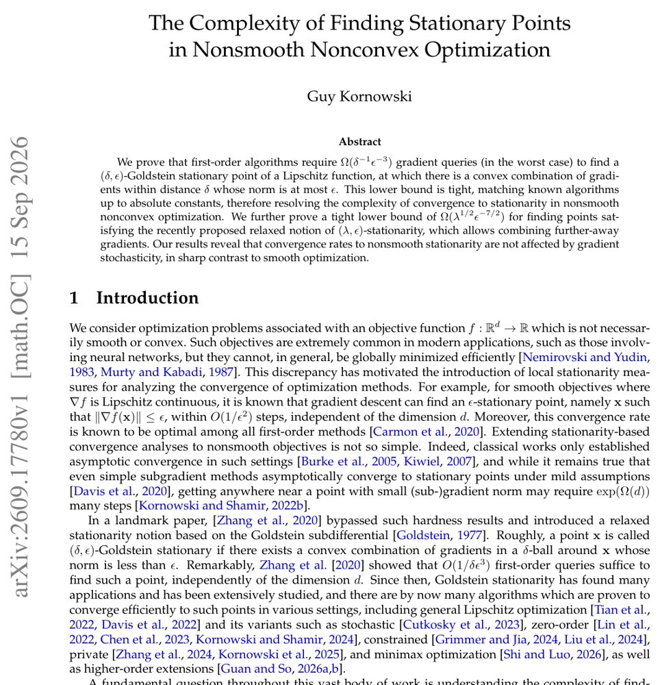 The Complexity of Finding Stationary Points in Nonsmooth Nonconvex Optimization Figure 1