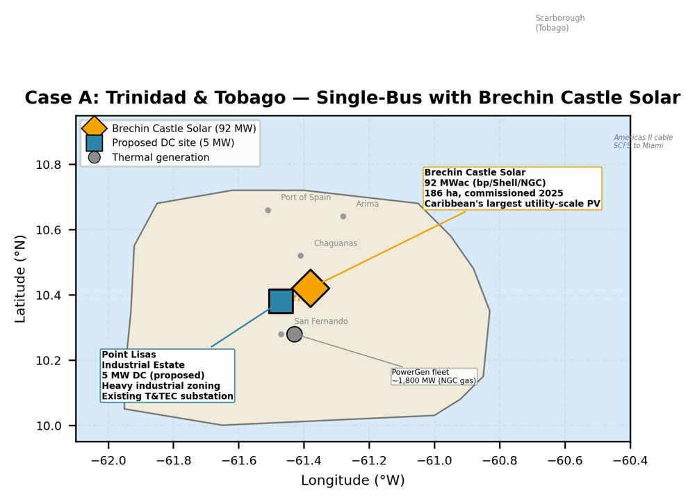 On the Optimal Co-location of Data Centers with Renewable Energy Sources in SIDS Figure 1