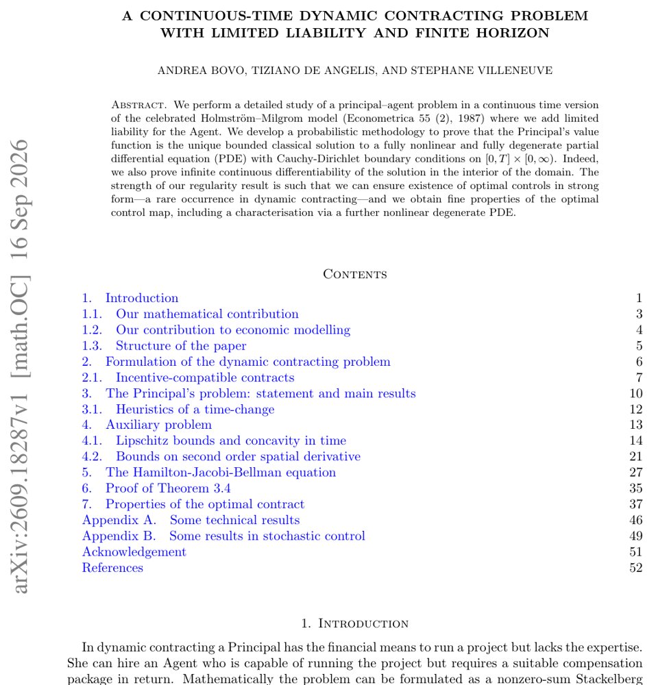 A continuous-time dynamic contracting problem with limited liability and finite horizon Figure 1