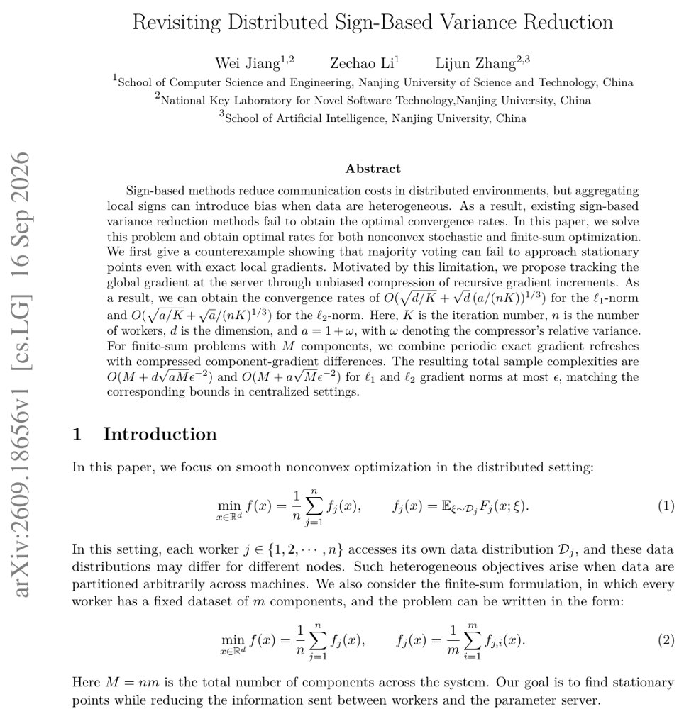 Revisiting Distributed Sign-Based Variance Reduction Figure 1