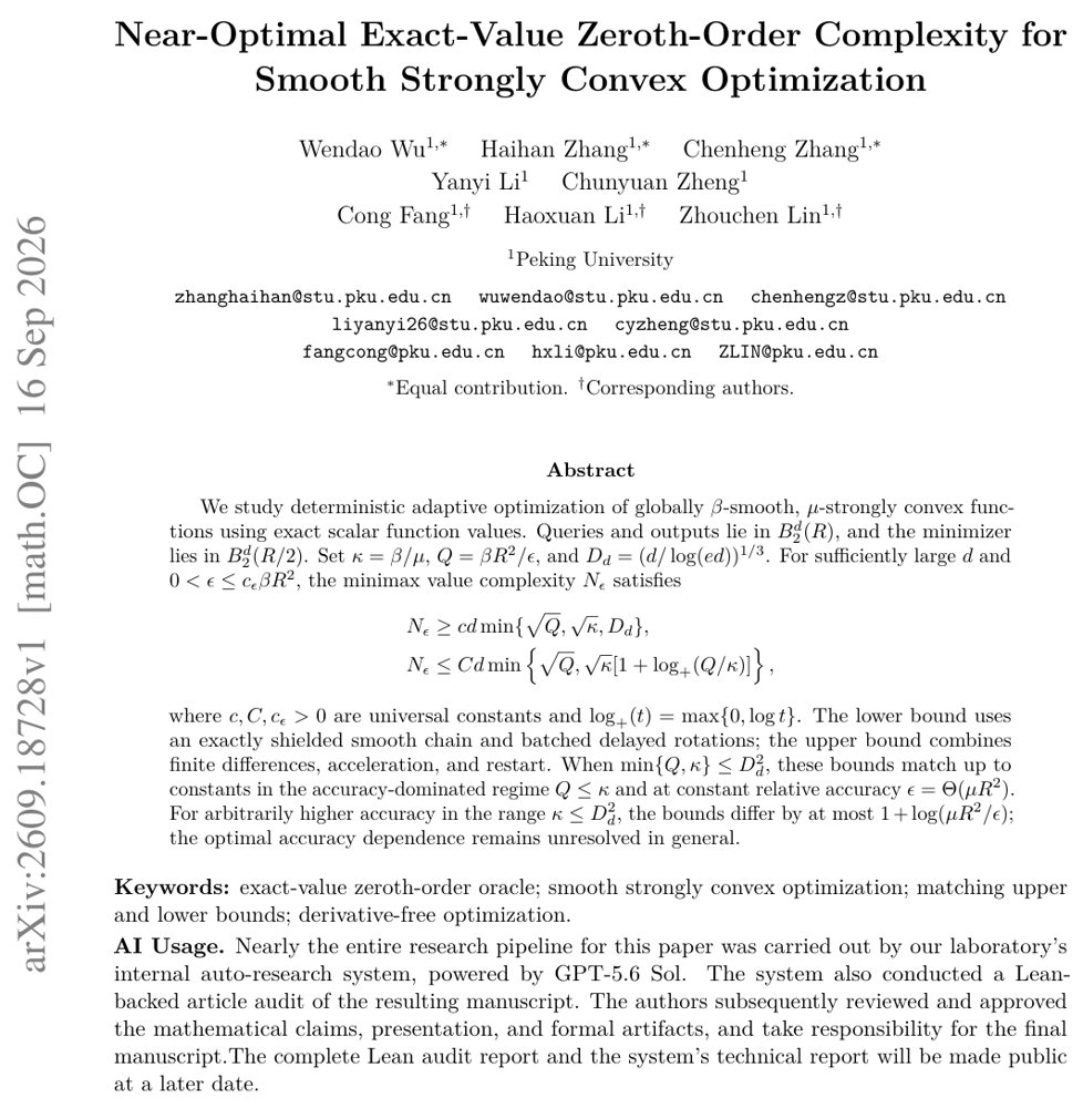 Near-Optimal Exact-Value Zeroth-Order Complexity for Smooth Strongly Convex Optimization Figure 1