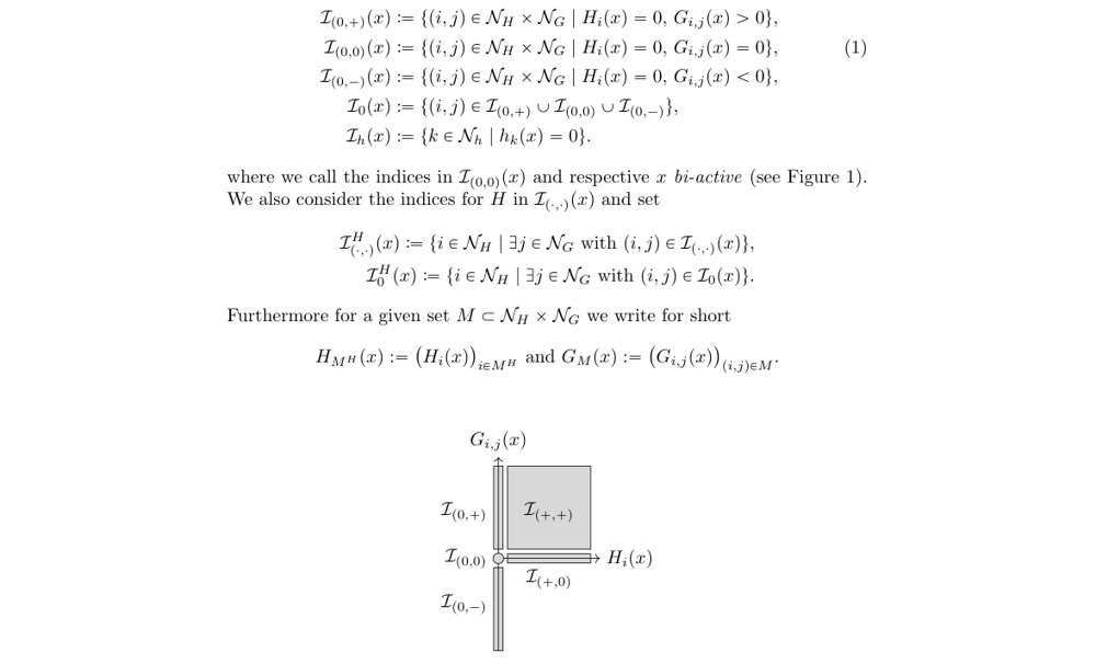 Constraint Qualifications and Gradient Flows for Block Vanishing Constraint Problems Figure 1