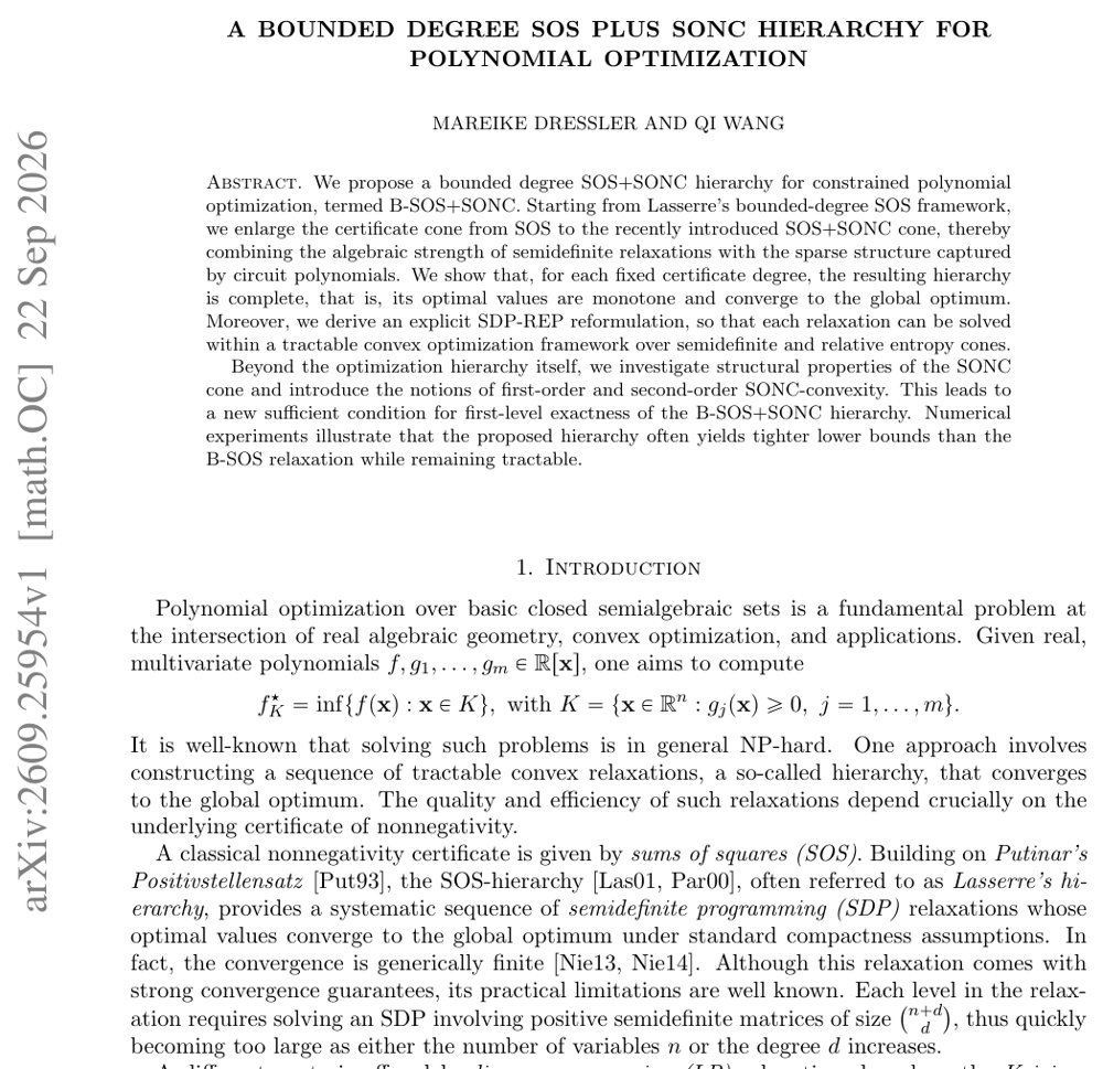 A Bounded Degree SOS Plus SONC Hierarchy for Polynomial Optimization Figure 1