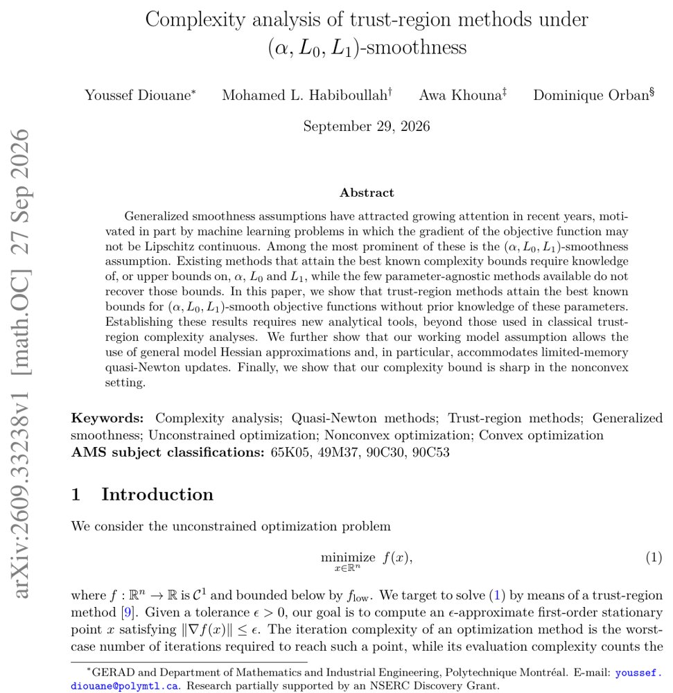 Complexity analysis of trust-region methods under $(α,L_0,L_1)$-smoothness Figure 1