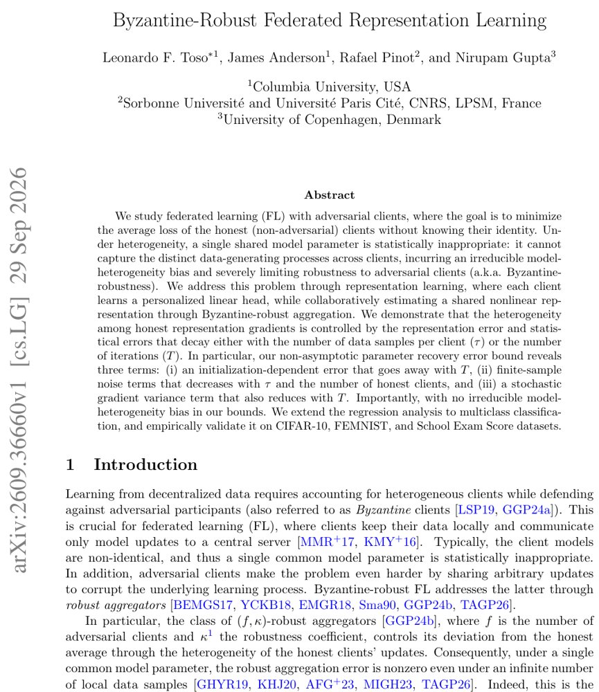 Byzantine-Robust Federated Representation Learning Figure 1