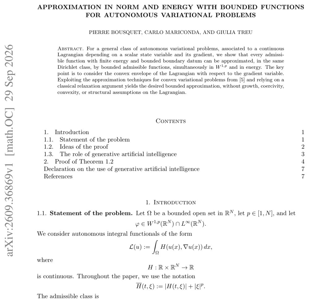 Approximation in norm and energy with bounded functions for autonomous variational problems Figure 1