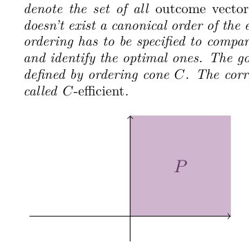 Representing the Non-dominated Set of Multi-objective Optimization Problems with Polyhedral Ordering Cones Figure 1
