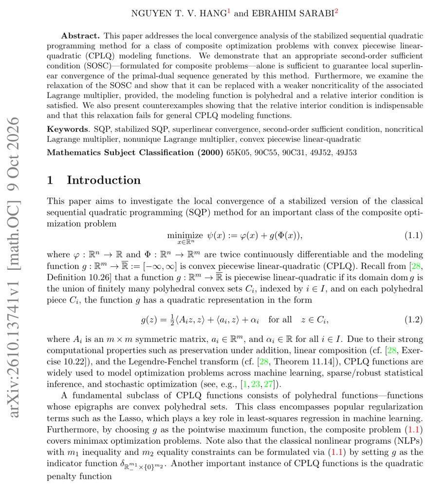 Stabilized SQP Method for Convex Piecewise Linear-Quadratic Composite Optimization Problems Figure 1