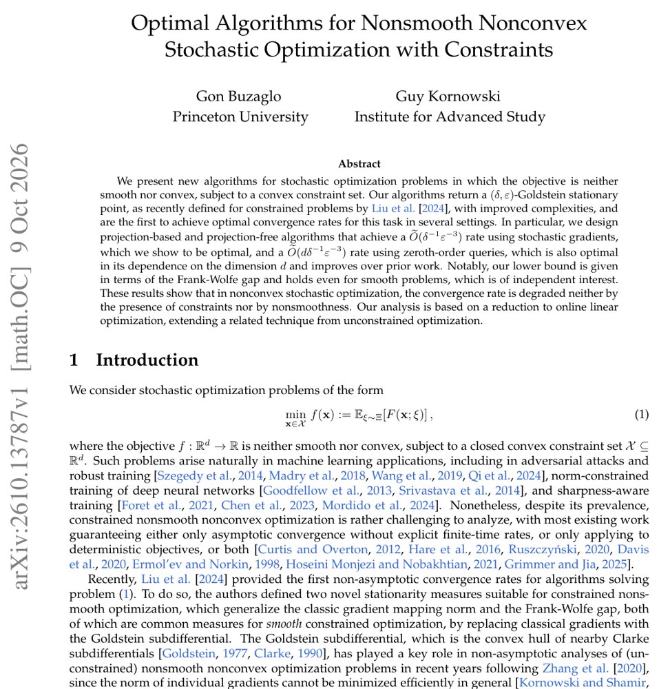 Optimal Algorithms for Nonsmooth Nonconvex Stochastic Optimization with Constraints Figure 1