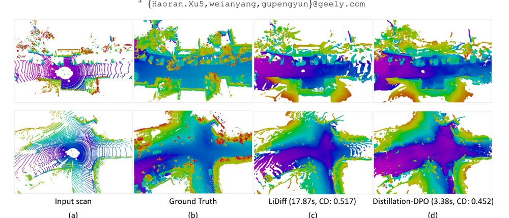 Diffusion Distillation With Direct Preference Optimization For Efficient 3D LiDAR Scene Completion Figure 1