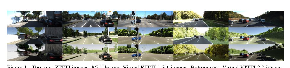 Virtual KITTI 2 Figure 1