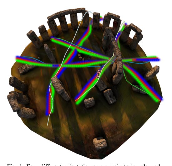 FOCI: Trajectory Optimization on Gaussian Splats Figure 1