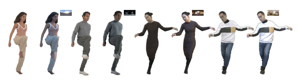 Animatable Gaussians: Learning Pose-dependent Gaussian Maps for High-fidelity Human Avatar Modeling Figure 1