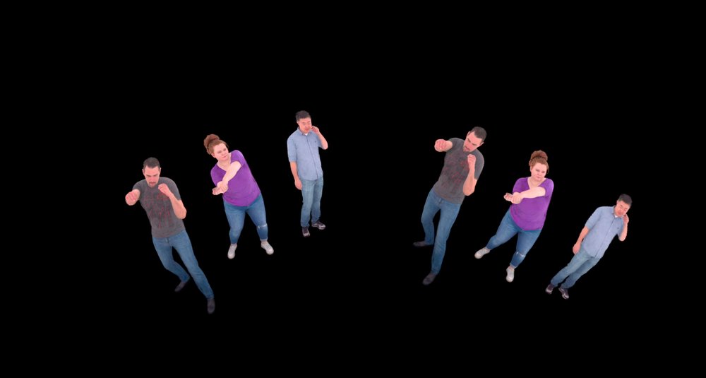 SqueezeMe: Efficient Gaussian Avatars for VR Figure 1