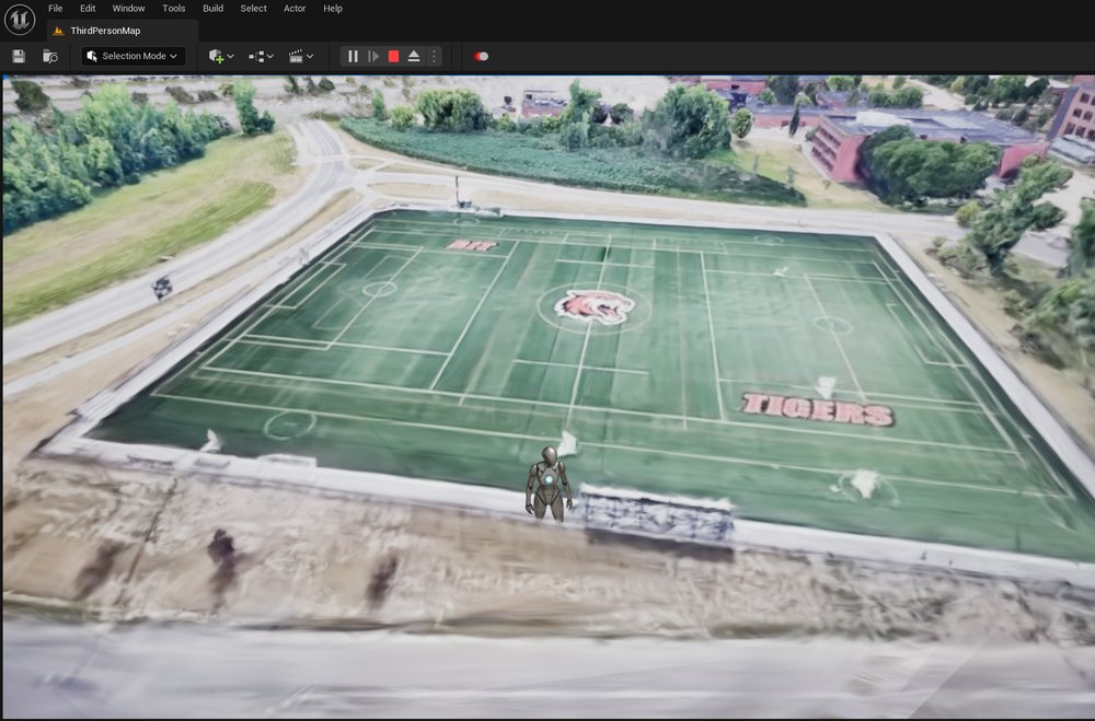 Creating Seamless 3D Maps Using Radiance Fields Figure 1