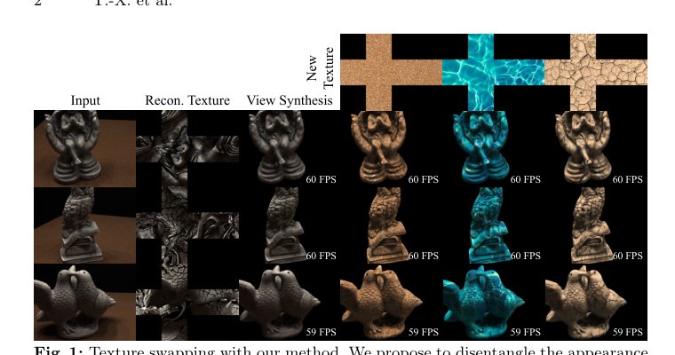 Texture-GS: Disentangling the Geometry and Texture for 3D Gaussian Splatting Editing Figure 1