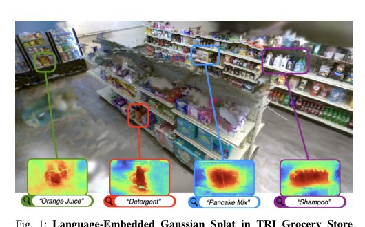 Language-Embedded Gaussian Splats (LEGS): Incrementally Building Room-Scale Representations with a Mobile Robot Figure 1