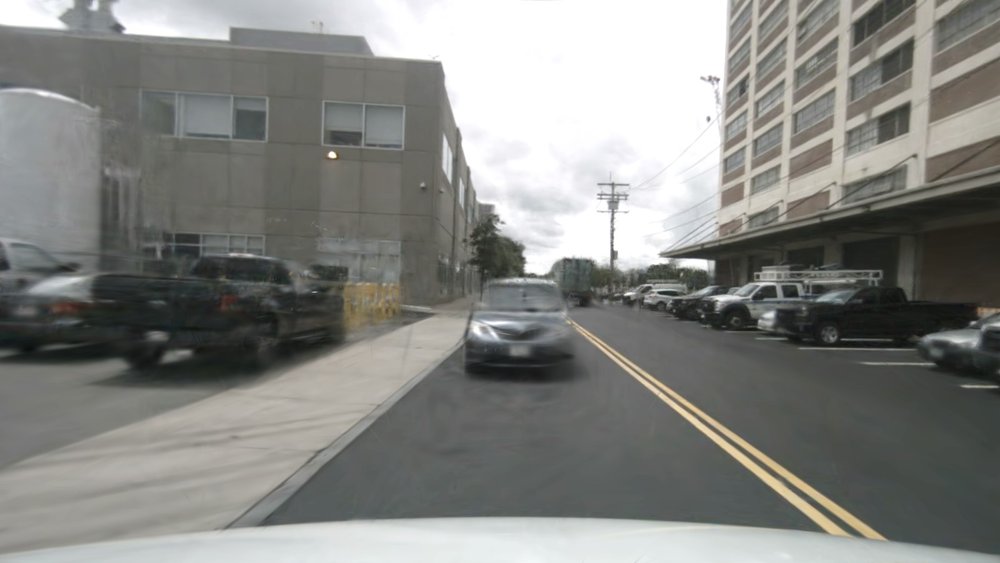 DrivingGaussian: Composite Gaussian Splatting for Surrounding Dynamic Autonomous Driving Scenes Figure 1