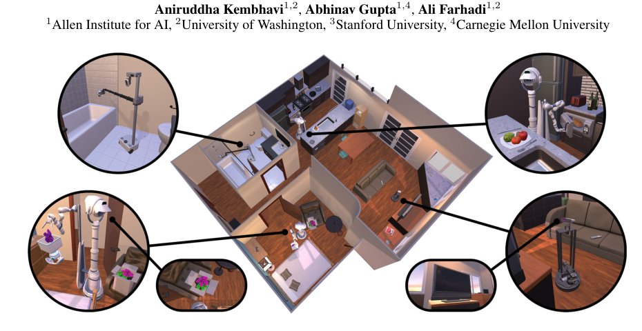 AI2-THOR: An Interactive 3D Environment for Visual AI Figure 1