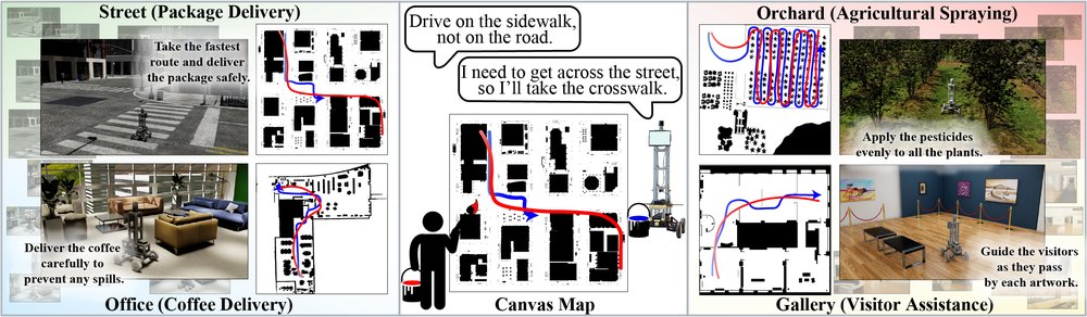 CANVAS: Commonsense-Aware Navigation System for Intuitive Human-Robot Interaction Figure 1
