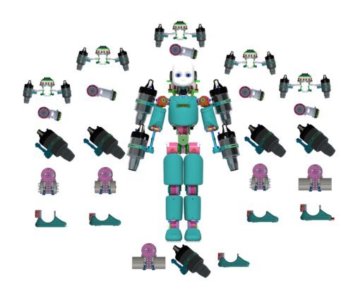 CAD-Driven Co-Design for Flight-Ready Jet-Powered Humanoids Figure 1