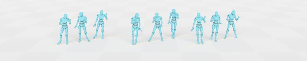 Taming Diffusion Probabilistic Models for Character Control Figure 1