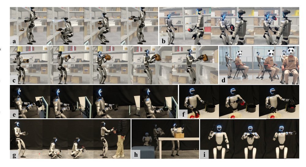 HOMIE: Humanoid Loco-Manipulation with Isomorphic Exoskeleton Cockpit Figure 1