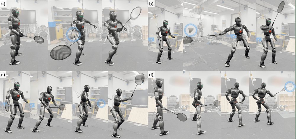 Learning Human-Like Badminton Skills for Humanoid Robots Figure 1