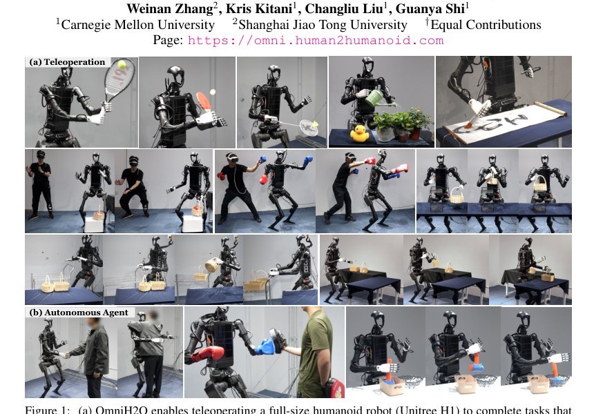 OmniH2O: Universal and Dexterous Human-to-Humanoid Whole-Body Teleoperation and Learning Figure 1