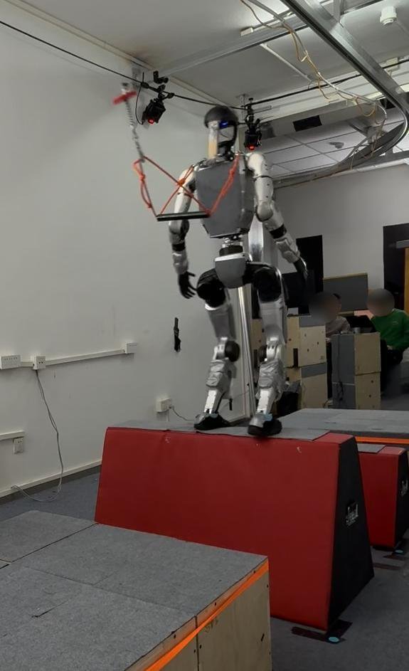 TTT-Parkour: Rapid Test-Time Training for Perceptive Robot Parkour Figure 1