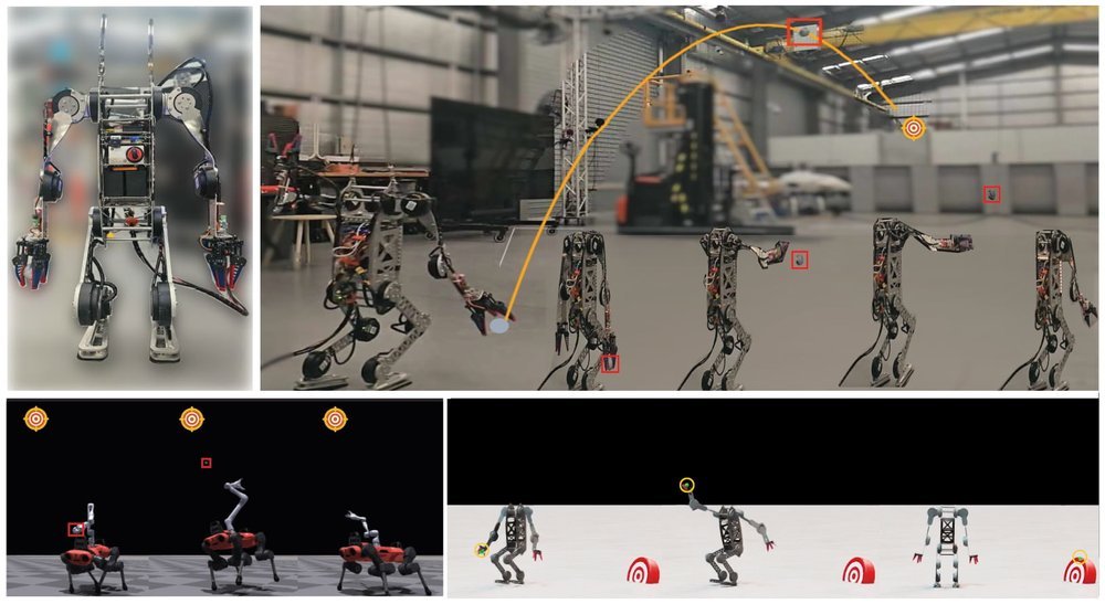 Whole-Body Dynamic Throwing with Legged Manipulators Figure 1