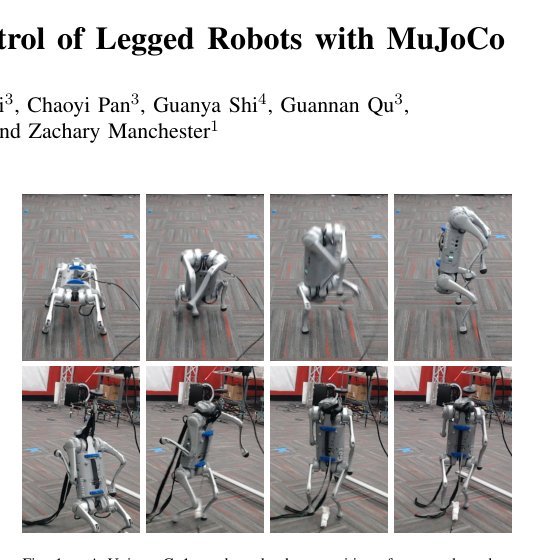 Whole-Body Model-Predictive Control of Legged Robots with MuJoCo Figure 1
