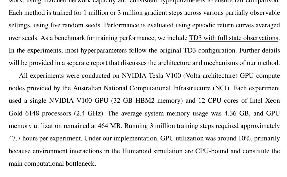 Success in Humanoid Reinforcement Learning under Partial Observation Figure 1