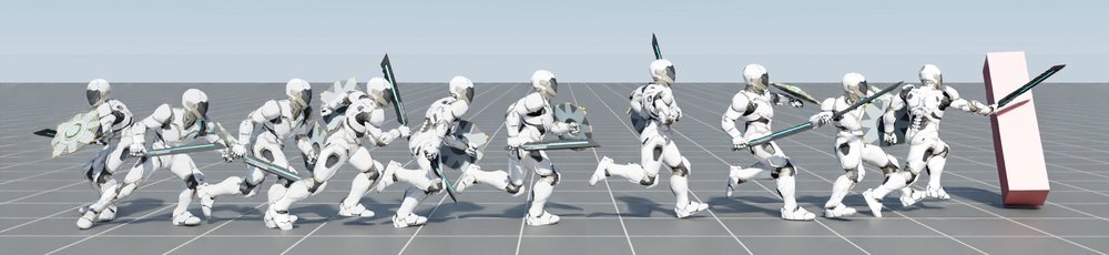 ASE: Large-Scale Reusable Adversarial Skill Embeddings for Physically Simulated Characters Figure 1