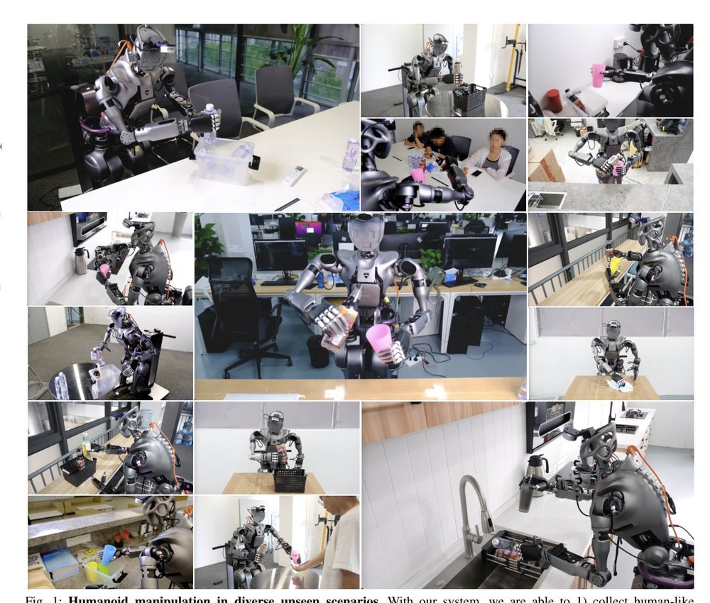 Generalizable Humanoid Manipulation with 3D Diffusion Policies Figure 1