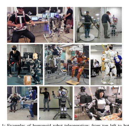 Teleoperation of Humanoid Robots: A Survey Figure 1