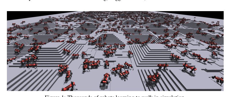 Learning to Walk in Minutes Using Massively Parallel Deep Reinforcement Learning Figure 1