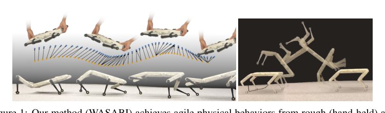Learning Agile Skills via Adversarial Imitation of Rough Partial Demonstrations Figure 1