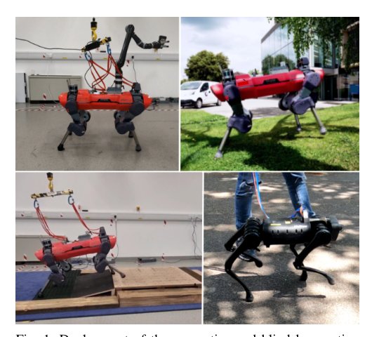 Learning and Deploying Robust Locomotion Policies with Minimal Dynamics Randomization Figure 1